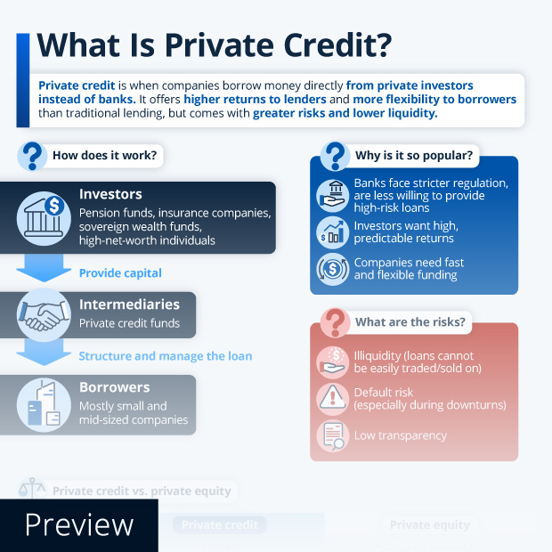 What Is Private Credit? - Infographic