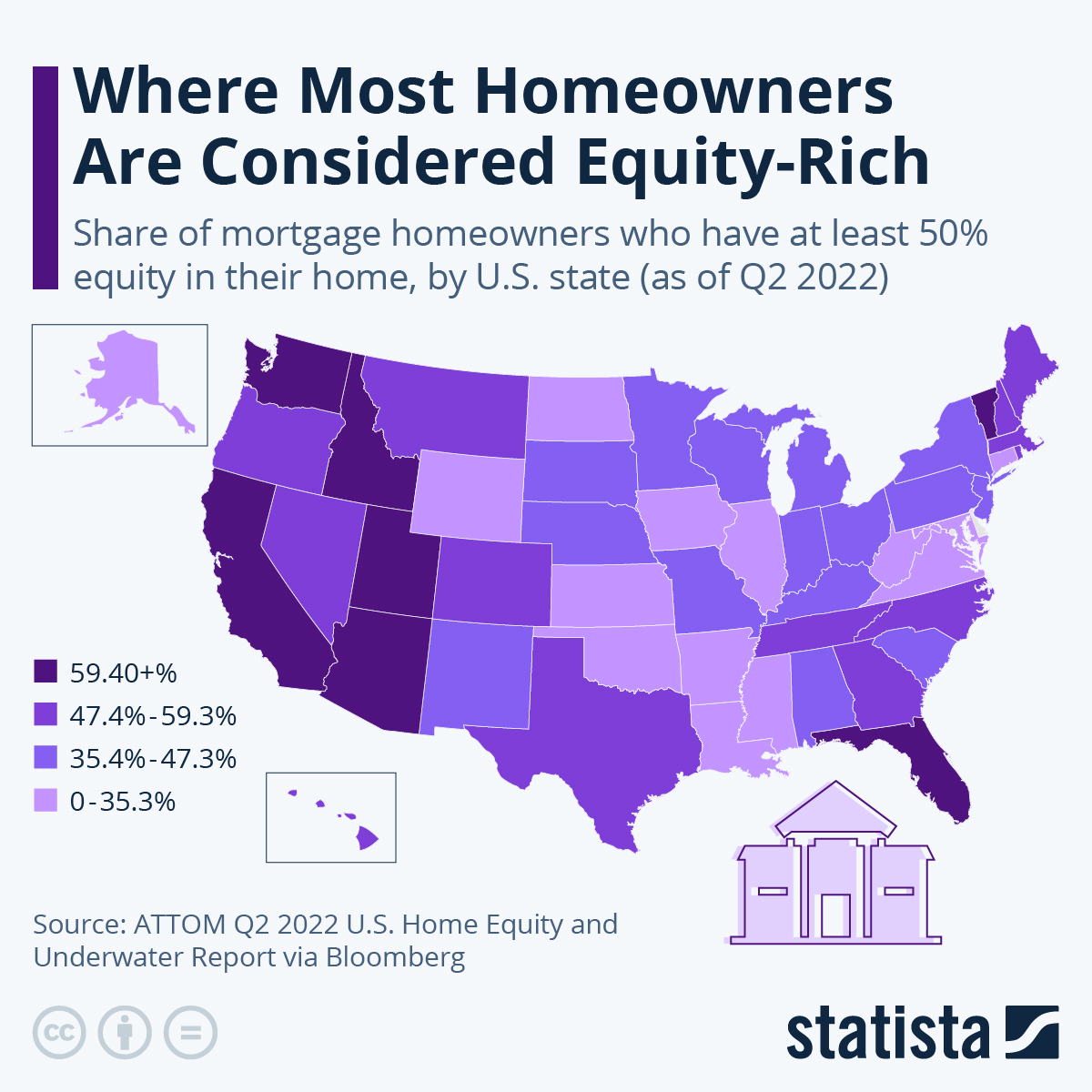 Infographic: Where Most Homeowners Are Considered Equity-Rich | Statista