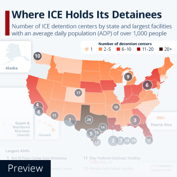 Infographic - Where ICE Holds Its Detainees