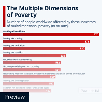 Infographic - The Multiple Dimensions of Poverty