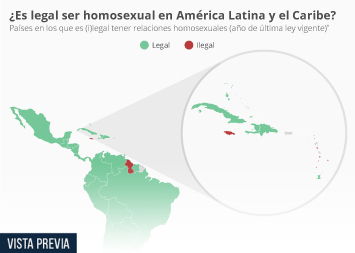 En nueve países caribeños es ilegal ser homosexual