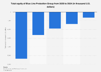 Blue Line Protection Group total equity 2024| Statista