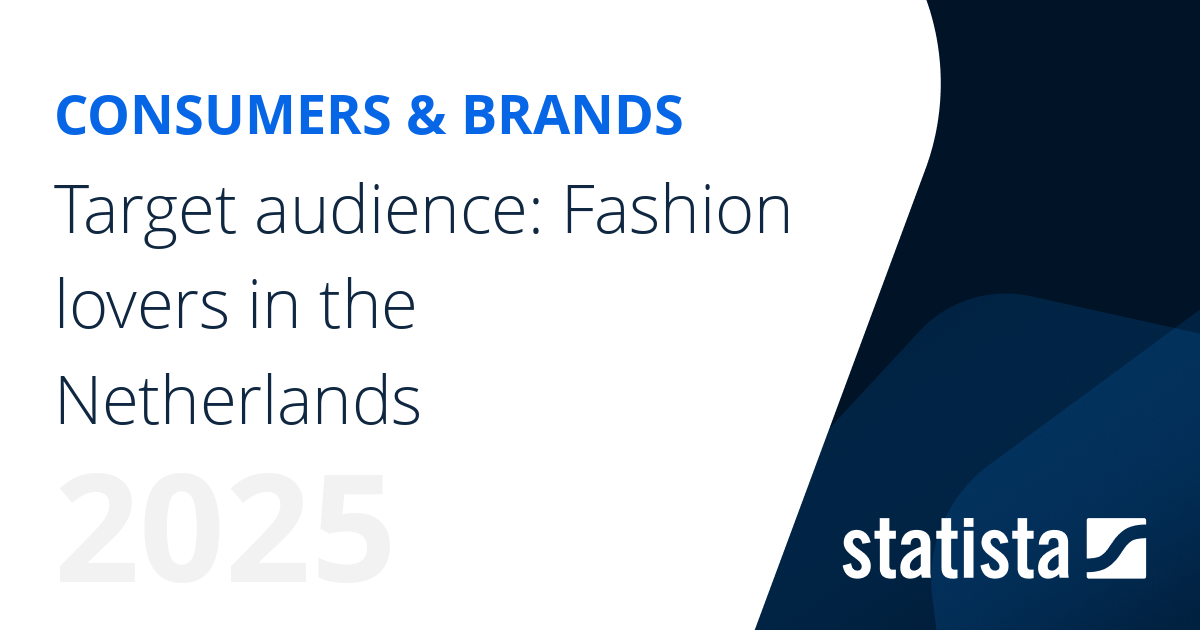 Target audience Fashion lovers in the Netherlands Statista
