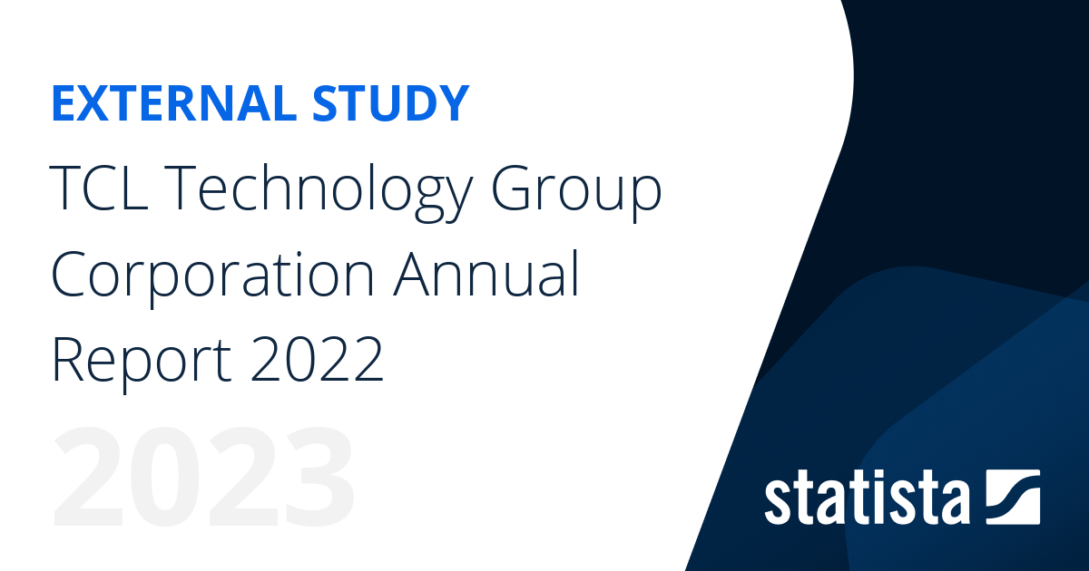 TCL Technology Group Corporation Annual Report 2022 Statista