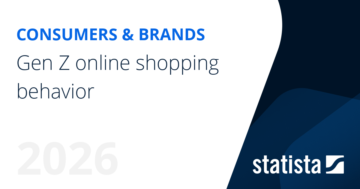 Gen Z online shopping behavior | Statista