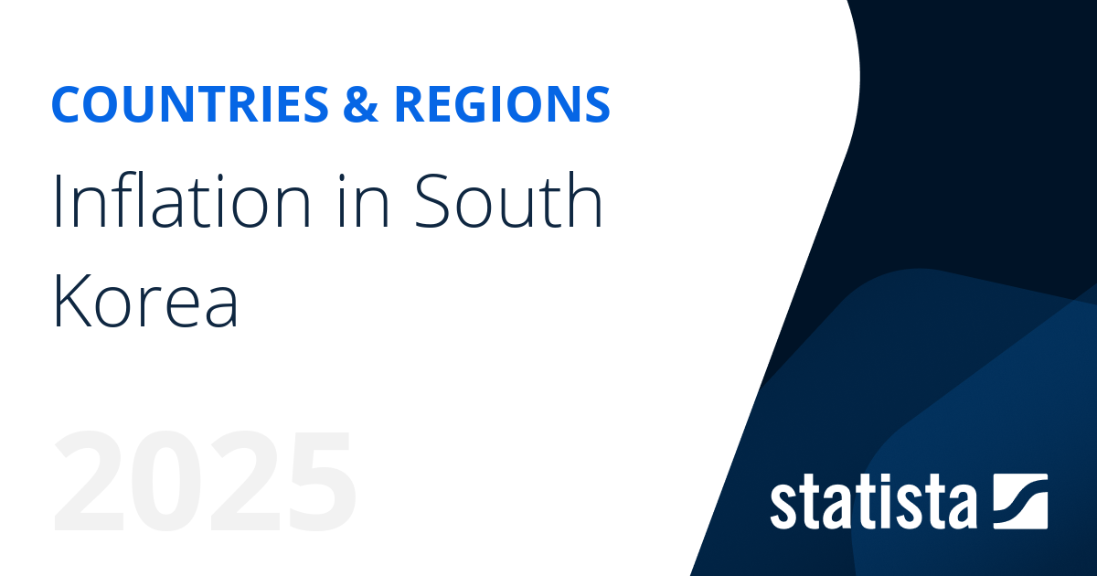 Inflation in South Korea Statista