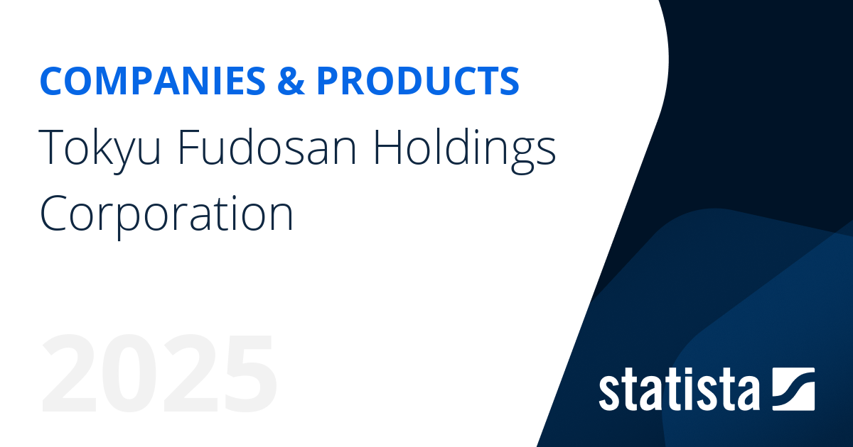 Tokyu Fudosan Holdings Corporation | Statista