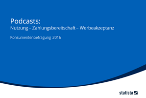 Podcasts: Nutzung, Zahlungsbereitschaft & Werbeakzeptanz