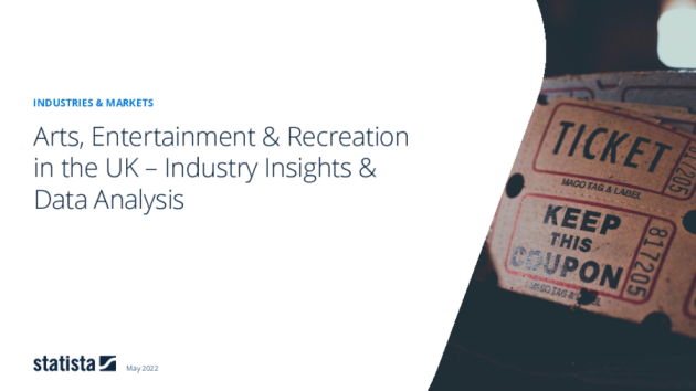 Arts, Entertainment & Recreation in the UK 2019