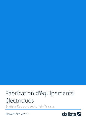 Fabrication d'équipements électriques 2018