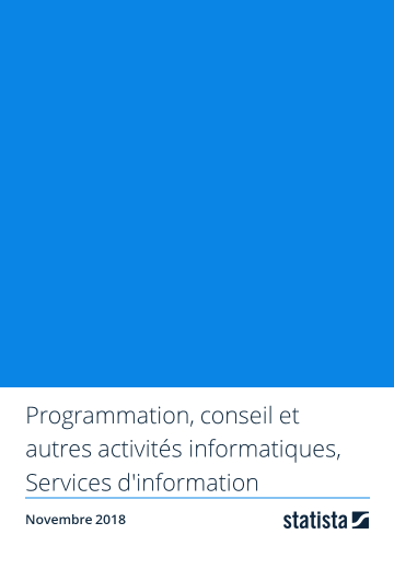 Programmation, conseil et autres activités informatiques, Services d'information 2018