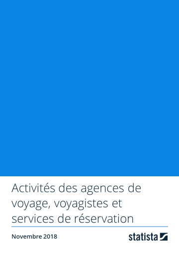 Activités des agences de voyage, voyagistes et services de réservation 2018