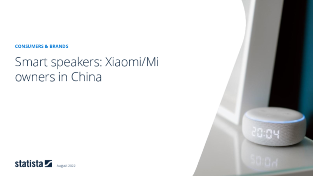Smart Speaker: Xiaomi speaker (Orion OS) in China 2022 Brand Report