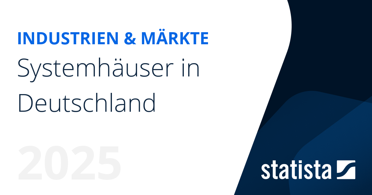 Systemhäuser in Deutschland | Statista